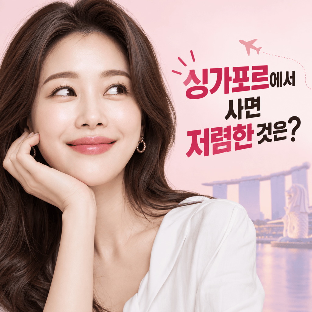 싱가포르에서 사면 저렴한 쇼핑 아이템 추천